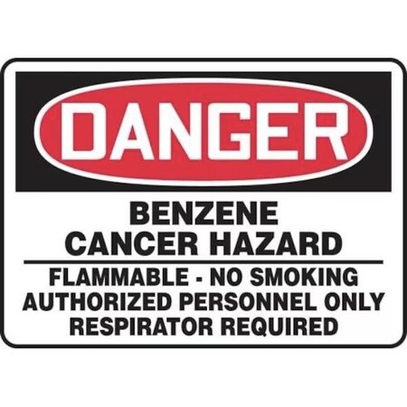 Accuform OSHA DANGER SAFETY SIGN ASBESTOS MCAW011VS MCAW011VS